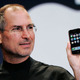 Steve jobs holding iphone
