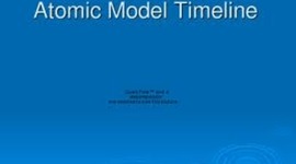 Timeline: Atomic Models and Theory's!!!!!!