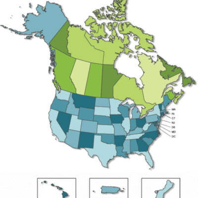 Timeline: US & Canada.