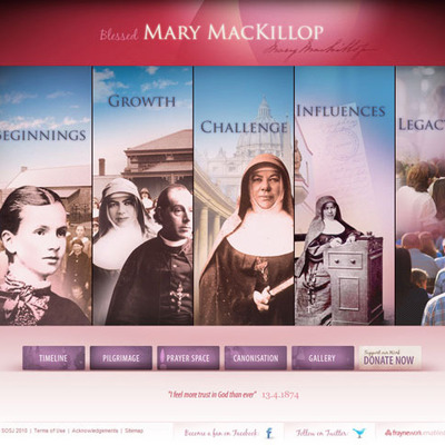 Timeline: The life and times of Mary Mackillop