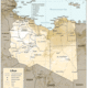 Mapa de relieve sombreado de libia 6173