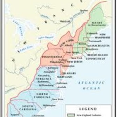 Timeline: Growth of the Thirteen Colonies (Hess and Hayes)