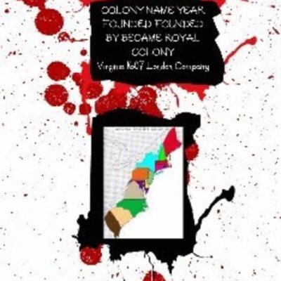 Timeline: Growth of the 13 colonies  (Pomerantz, Ritzmann)