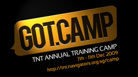 Timeline: TNT Camp 2009 Main Comm Time Line