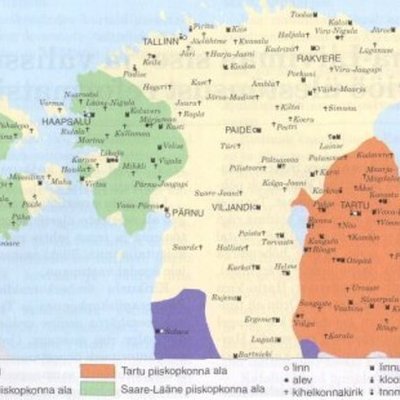 Timeline: Eesti keskaeg 1227-1558