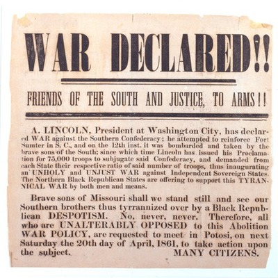 Timeline: Causes Of The Civil War Timeline