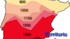 Timeline: Entre 711 y 1492 coexistieron dos grandes espacios: el dominio islamico al sur y los reinos cristianos al norte.