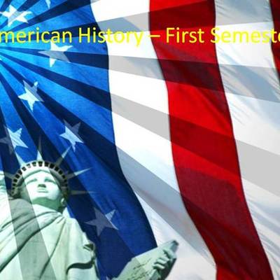 Timeline: First Semester Timeline