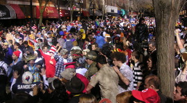 Timeline: Timeline of decreasing arrests and audience during Freakfest