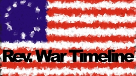 Timeline: Rev. War Timeline - By C.E.