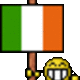 Ireland flag 50