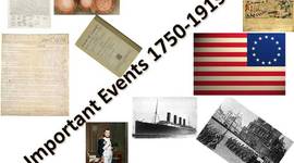 Timeline: Important Events 1750-1919