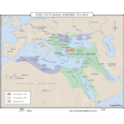 Timeline: Raise of the Ottoman Empire 1000-1500