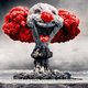 Mushroom cloud clown by loxsox d4ihgi9