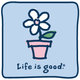 Life is good logo