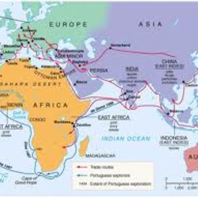 Timeline: European Exploration.