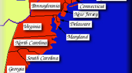 Timeline: Revolution in the 13 colonies