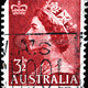 Stock photo australia circa s a stamp printed in australia shows queen elizabeth ii circa s 63845605