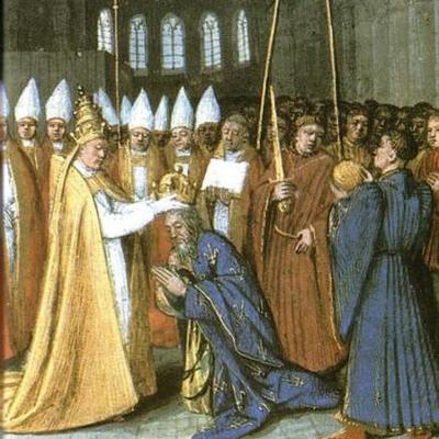 Timeline: STEPSH TOU KARLOMAGNOU APO TON PAPA