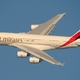 Airbus a380 emirates airlines flug dubai burj al arab munk