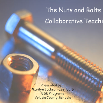 Timeline: Nuts and Bolts of Co-Teaching Course Timeline