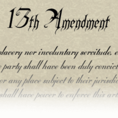 Timeline: 13th Amendment-Reis