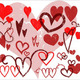 Photoshop heart brushes 21