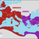 Partition of the roman empire in 395 ad