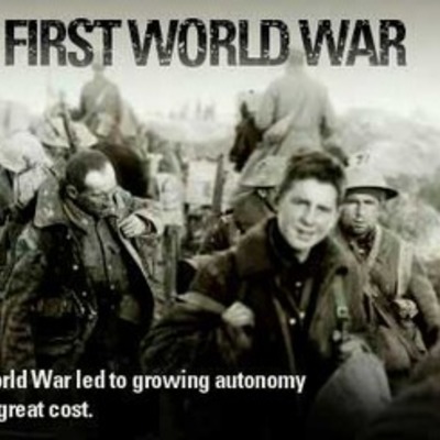 Timeline: Canada and World War I--Teacher Template/Example