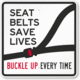 Seat belts sign k 6157