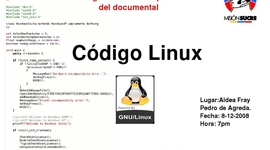 Timeline: Documental Código linux