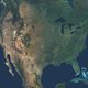 Northa america satellite globe 2