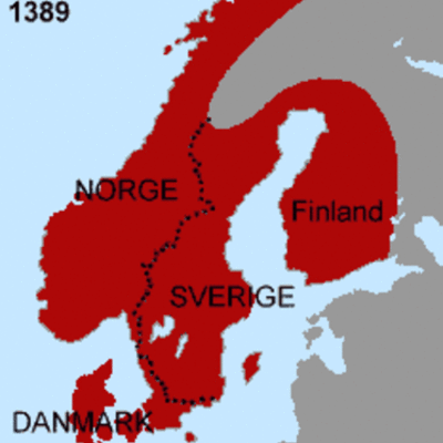 Timeline: Kalmarunionen