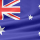 Rippled australian flag 720