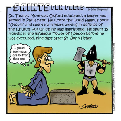 Timeline: The Reformation and the Catholic Reform-Saint Thomas More