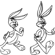 Bugs bunny's evolution
