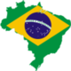 Mapbrazilflag