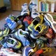 Shoe pile