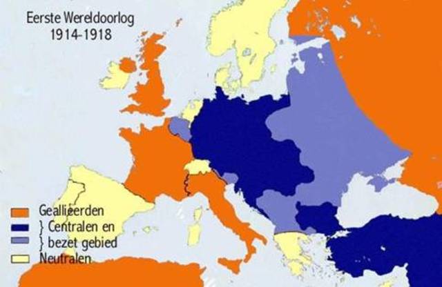 Eerste Wereldoorlog timeline | Timetoast timelines