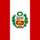 Bandera del peru