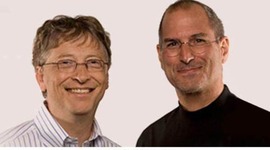 Timeline: bill gates and steve jobs
