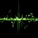 Sound wave on 3d ipad wallpaper png 1024x1024