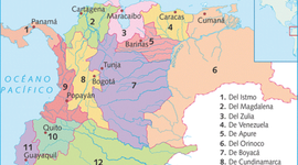 Timeline: presidentes de La Republica de la nueva granada