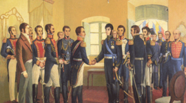 Timeline: presidentes de  nueva granada