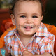 Stock photo cute toddler boy smiling 12806713
