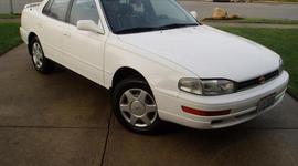 Timeline: mom gets her first car when shes 18. 1994 toyota camry