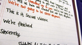 Timeline: Dear Sexual Violence Campaign 2012
