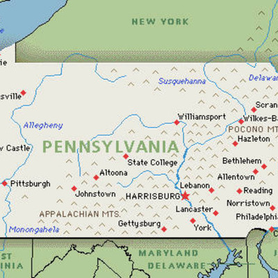 Timeline: Pennsylvania History