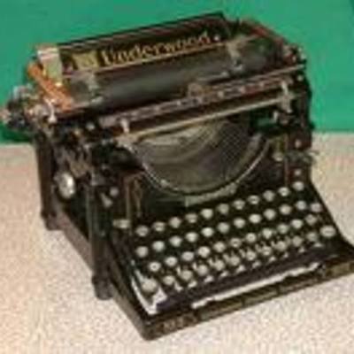 Timeline: The Typewriter.