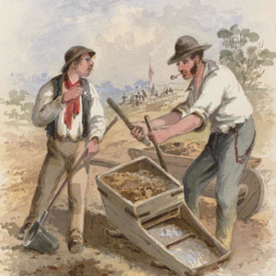 Timeline: Australian Gold Rush by Sofia 5/6J